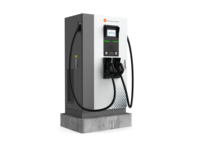 Nouvelle borne de recharge modulaire Starcharge Gemini 60-240 kW pour véhicules électriques, station de recharge publique intelligente DC GBT+GBT OCPP 1.6J avec écran 7 pouces, couleur blanche