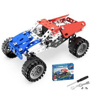 158 Piezas Mini Buggy Todoterreno de Derrape, Bloques de Construcción de Vehículos para Escalar Terrenos, Modelo con Herramienta de Montaje - Product Image 5