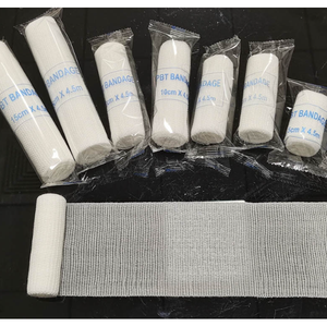 Pansement médical jetable non tissé en rouleau, respirant, élastique, blanc, PBT, pour premiers secours - Product Image 4