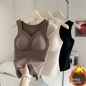 Chaleco sin mangas para mujer Sujetador superior Logotipo personalizado Nuevo estilo Tallas grandes Sujetador de tubo sin costuras Envoltura en el pecho Hermoso encaje Espalda Camisolas - Product Image 3