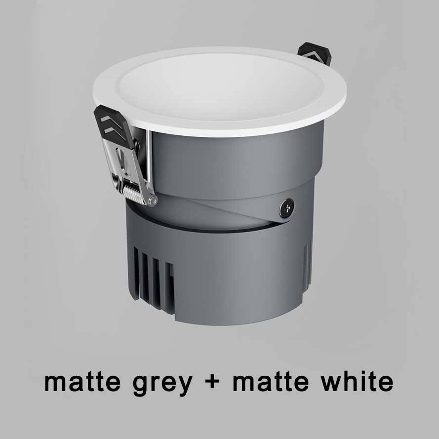 Gris mat + blanc mat