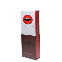 Caja de Regalo de Cartón para Cigarrillos Personalizados, para Hombre, Empaque Premium para Cartuchos Desechables de 2g