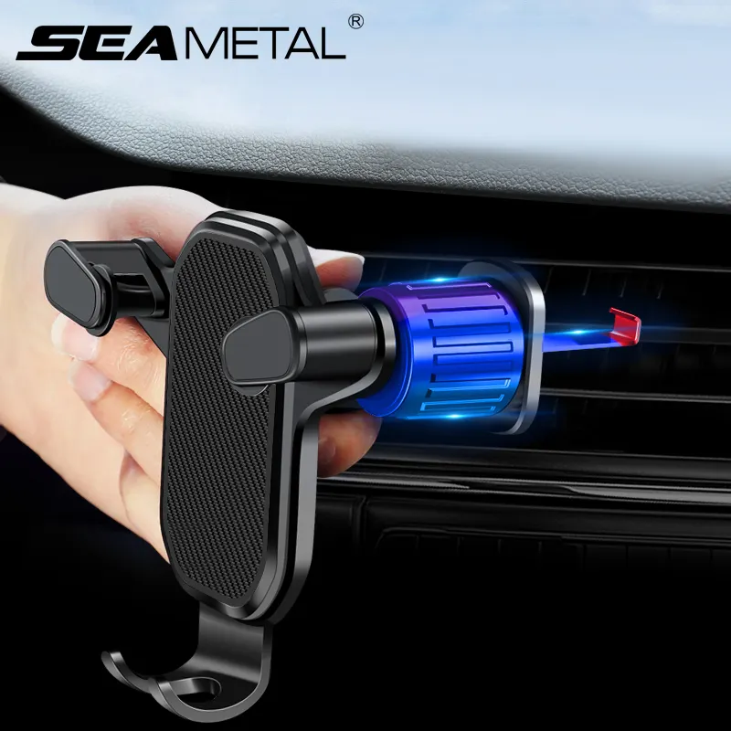 SEAMETAL Hands-Free Universal Car Vent Phone Mount Extension Clip Air Vent Phone Holder