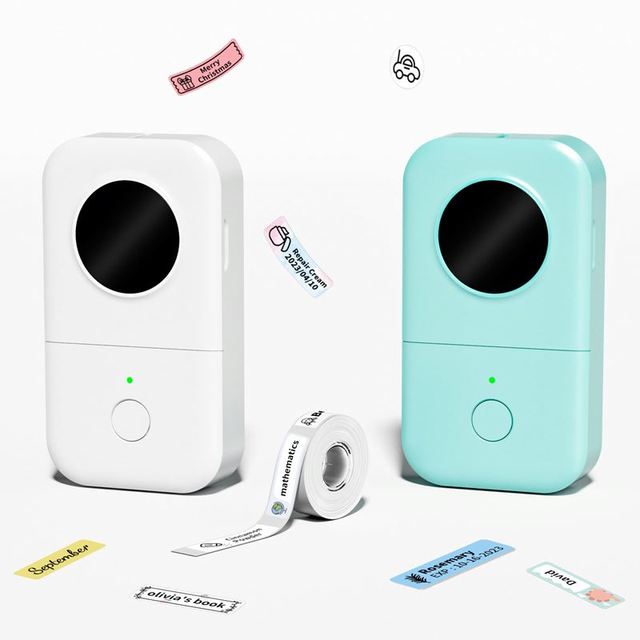 2024 Hot Sale D30 Label Maker Portable Mini Thermal Printer with for CE Certified 1200mAh Battery 203dpi in Stock