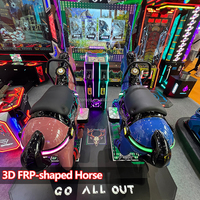 Machine de jeu commerciale de tir à cheval et de chasse 3D, à monnayeur, pour enfants, pour centre de divertissement, vente en gros, CustomQ