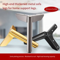 Tête de lit et pieds de support en fer pour lits, canapés, tables basses, meubles TV et meubles de salle à manger - Design traditionnel, robuste