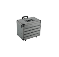 Valise rigide en aluminium sur mesure Everest Factory Custom APC024 OEM, grande taille, durable, pour équipement