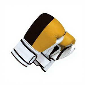 Guantes de Boxeo de Cuero PU de Alta Calidad, con Logotipo Personalizado OEM, Profesionales, 12oz, 14oz, 16oz, para Exteriores, con Absorción de Humedad - Product Image 2
