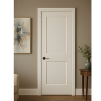 Porte intérieure minimaliste Chantadoor en MDF, style Shaker, isolation phonique, surface finie, porte en bois imperméable pour projets résidentiels