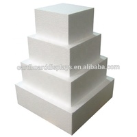 Mannequins de gâteau - Polystyrène écologique blanc, formes personnalisables pour la confection de gâteaux
