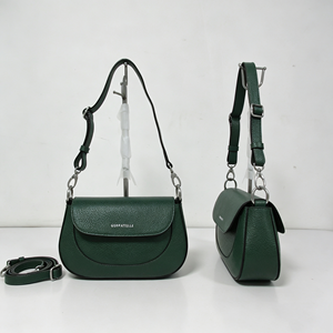 Bolso de Hombro de Cuero Simple para Mujer, Diseño de Solapa de Color Sólido, Correa Ajustable, Bolso de Mano Informal para Uso Diario - Product Image 6