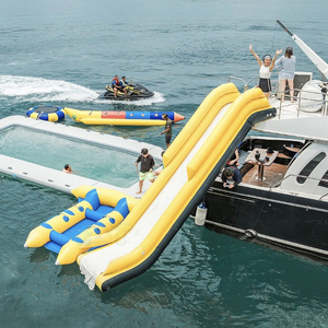 Scivolo Gonfiabile Galleggiante per Yacht, Scivolo Acquatico Gonfiabile per Yacht, Giochi Divertenti Freestyle sull'Acqua - Product Image 2