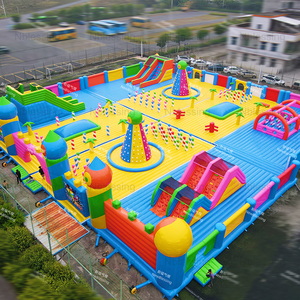 New Blessing PVC Customized Large CE Certified Inflatable Obstacle Course for Adult Competition <b>Trampoline</b> Parks 50-150 Capacity - Product Image 5