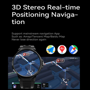 Gt100 4G Thông Minh Đồng Hồ 1.85 "Quay Máy Ảnh Video Cuộc Gọi GPS Playstore Ứng Dụng Cài Đặt 4 + 32GB Nano Sim Thẻ Wifi Trả Lời Cuộc Gọi Bt Tính năng - Product Image 5