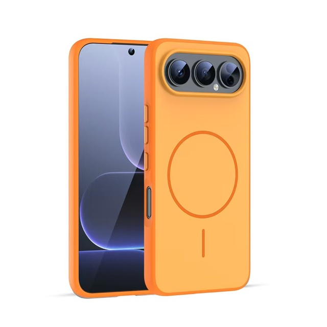 Magnetic Shockproof Two-in-One Case for IQOO/Honor 500 PRO/Redmi Soft Edge Hard Acrylic Back Business Cover