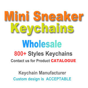 Porte-clés Sneaker PVC Dunks en promotion, Porte-clés Air Jordan et Dan, Porte-clés Sneaker Miniature 3D - Product Image 3