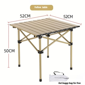 Tavolo pieghevole per Picnic di alta qualità <span class=keywords><strong>M</strong></span>-Size leggero portatile per barbecue campeggio Picnic all'aperto-prezzo - Product Image 5