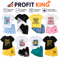 Zomer Infant Mouwloze Fruitprint Dunne Koele Zonnebeschermende Trainingspak voor Buitengebruik Willekeurige Mix Meerkleurig Assortiment Gemengd