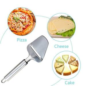 Alat Dapur Berkualitas Tinggi, Pisau Pemotong Keju Mentega <span class=keywords><strong>Pizza</strong></span> Genggam dari Baja Tahan Karat, Pisau Pemotong Mentega - Product Image 4