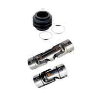 Joints universels sur mesure d'arbre de transmission à cardan UJoint simple double de direction en acier inoxydable