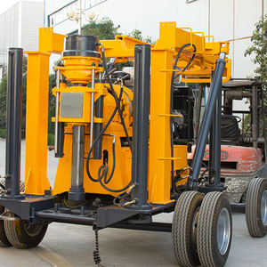 Impianto di Perforazione Idraulico per Pozzi d'Acqua a Prezzo di Fabbrica, Alimentato a Diesel, Portatile, Alta Efficienza, Profondità 200 Metri - Product Image 5