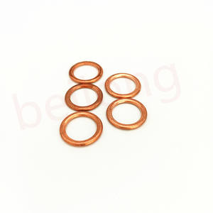 Lavadora de cobre sin asbesto, tapón de drenaje de <span class=keywords><strong>aceite</strong></span> M14 * 21 - Product Image 5