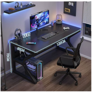 गेमिंग ऑफिस डेस्क गेमिंग टेबल डेस्क आधुनिक गेमिंग डेस्क एडजस्टेबल गेमिंग डेस्क और चेयर गेमिंग डेस्क - Product Image 6