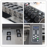 Máquina de impresión de papel tapiz UV de gran formato, impresora de cuero de vinilo i3200 G5 G6, impresora uv para envoltura de coche, banner publicitario