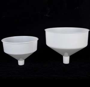 Blanc industriel de <span class=keywords><strong>grand</strong></span> <span class=keywords><strong>diamètre</strong></span> filtre <span class=keywords><strong>entonnoir</strong></span>/ménage <span class=keywords><strong>entonnoir</strong></span> à vin/en plastique de cuisine outil - Product Image 3