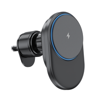 Neues Private Design Trend Produkt uhr & Handy 2 in 1 Magnetisches kabelloses Auto ladegerät für Telefon und Iwatch