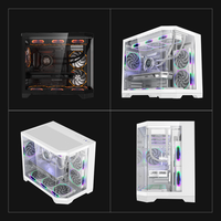 Casing PC MATX ITX Grosir, Mendukung Pendingin Air 360mm, Panjang VGA 400mm, Dilengkapi Port USB 3.0