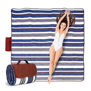 Extra Large <b>Blanket</b> Waterproof Sand Proof Foldable Outdoor <b>Picnic</b> Mat Dual Layer Beach Camping Travel Rug - Product Image 1