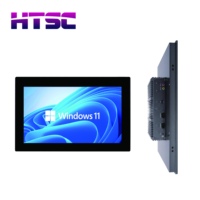 PC industriel populaire 15,6 pouces, Intel SSD, étanche IP65, DDR4 Quad Core 16 Go, écran tactile tout-en-un LCD pour usage professionnel, UE AU