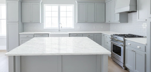 Cuarzo Union Vietnam Moderno en Losa Grande, Color Gris Jade Nublado, 20 mm de Grosor, para Encimeras de Cocina, Baño y Hospital - Product Image 3