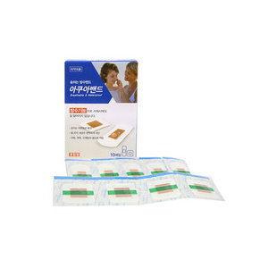 Aqua Waterproof Band Aqua confezione mista da 10 nastro di pronto soccorso Premium per la cura delle ferite - Product Image 1