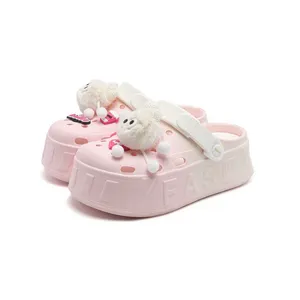 Sandalias EVA Antideslizantes Personalizadas al por Mayor <span class=keywords><strong>para</strong></span> China Cr00, <span class=keywords><strong>Zuecos</strong></span> <span class=keywords><strong>Originales</strong></span> <span class=keywords><strong>para</strong></span> <span class=keywords><strong>Enfermeras</strong></span>, Zapatos de Enfermería Personalizados con Diseño de Bola de Dibujos Animados - Product Image 4