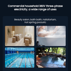 Calentadores de agua caliente de géiser sin tanque eléctricos comerciales de 18kW/24kW instantáneos <span class=keywords><strong>para</strong></span> duchas de <span class=keywords><strong>baño</strong></span> de Hotel doméstico 3 fases <span class=keywords><strong>para</strong></span> toda la casa - Product Image 2