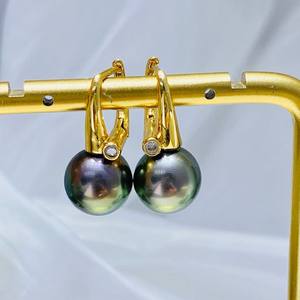 WENCHI Modelo 10926 DIY 22608 Set de Joyería de Plata S925, Bandeja para Pendientes de Plata, Perlas de 9-13mm, Accesorios de Moda - Product Image 4