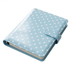 Carpeta <span class=keywords><strong>de</strong></span> Cuero <span class=keywords><strong>de</strong></span> Alta Calidad y Duradera para Negocios y Escuela, Cuaderno Personalizable A5 para Estudiantes, Precio al por Mayor - Product Image 2