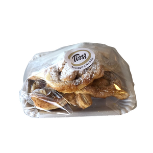 Sfoglia Tissi 150g X 8 Unidades, Galletas Hugs de Textura Semiblanda, Galletas Formadas, Bolsa de Confitería Italiana Premium - Product Image 1