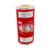 Emballage de scellage Feuille d'aluminium de qualité alimentaire Rouleaux de plastique Transparent Stock Snack Scrap Pochette d'emballage Sachet Sac Opp Film Rouleau"