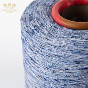 Gros Brillant Bleu Fil Mélangé Space Dye Tricoté Écharpe Chandail Bonbons Couleur <span class=keywords><strong>Point</strong></span> Fil À Tricoter <span class=keywords><strong>Crochet</strong></span> <span class=keywords><strong>Fantaisie</strong></span> Fil - Product Image 2