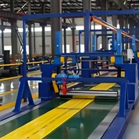Ligne de production de plaques PE/WPC haute précision - Moteur SIEMENS hautement automatisé pour applications de plaques