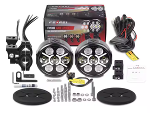 Ferei - Las <span class=keywords><strong>Mejores</strong></span> Luces <span class=keywords><strong>Auxiliares</strong></span> para Motocicletas, Faro Delantero - Product Image 6