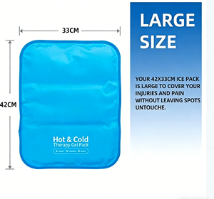 منتج رائج لعام <span class=keywords><strong>2026</strong></span>: وسادة جل قابلة لإعادة الاستخدام للعلاج بالحرارة والبرودة، وسادة تبريد طبية عائلية مريحة، كمادة ثلج لتخفيف آلام الرقبة والعضلات أثناء الرياضة والعمل - Product Image 5
