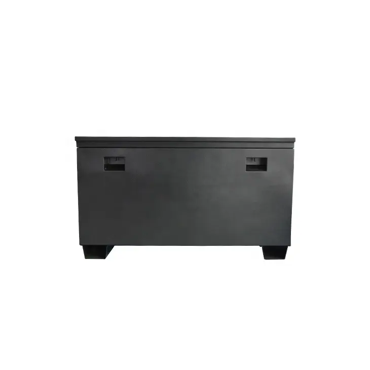 Caja de Herramientas para camiones de almacenamiento, caja de aluminio personalizada, color negro