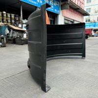 Guardabarros de PVC para Camión, de Una o Dos Ejes, Universales, de Plástico, para Volvo, Hino, Kenworth, Mack