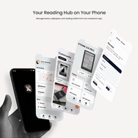 XTEINK X4 Pro Pocket Ebook Reader Layar E Ink 4.3" Lampu Depan yang Dapat Disesuaikan E-Reader Mini Portabel untuk Membaca Sehari-hari