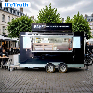 Camión <span class=keywords><strong>de</strong></span> Comida Móvil con Equipamiento Completo para Venta Ambulante Urbana, Carrito <span class=keywords><strong>de</strong></span> Bebidas Calientes para Estaciones <span class=keywords><strong>de</strong></span> Esquí - Product Image 1