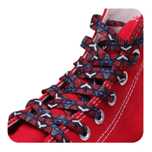 Weiou Sublimation Transfert de Chaleur Numérique Plat Monocouche Impression Blanc Rouge Imprimé Lacets Pour Jumpmans Et 700 Chaussures - Product Image 1